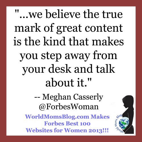 World Moms Blog Forbes 2013
