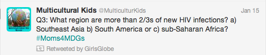 Multicultural Kids #Moms4MDGs HIV/AIDS Question
