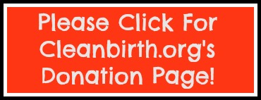 Cleanbirth Donation Button