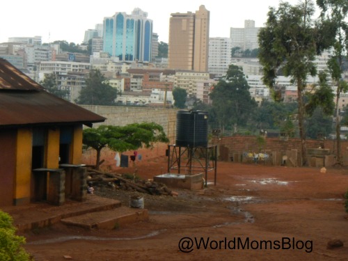 Water Tower to Wash Hands Kampala