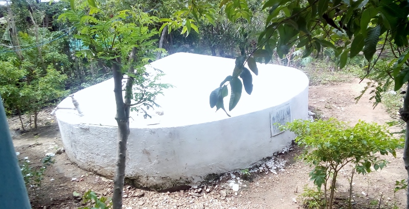Photo of a 16000 litre cistern by Purnima Ramakrishnan
