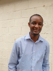  Mengesha, AHOPE Ethiopia's Director smiles for the camera. 
