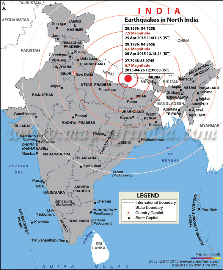 location-map-of-earthquake-on-25-april-2015-in-entire-india