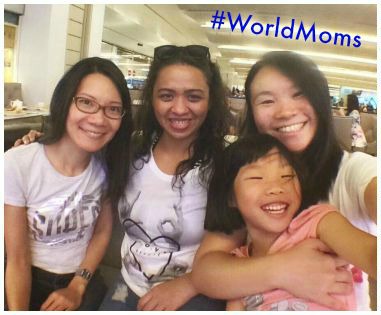 World Moms Singapore Airport 2015