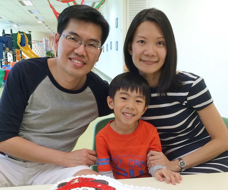 Ruth & family from Singapore