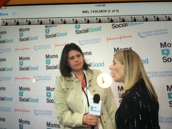 World Moms Blog Founder, Jennifer Burden, interviews Carolyn Miles, CEO of Save the Children at the Moms + SocialGood event in NYC on May 5th, 2016. 